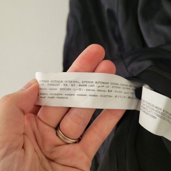 Zara Black Halter Mini Dress Satin M - Picture 5 of 11